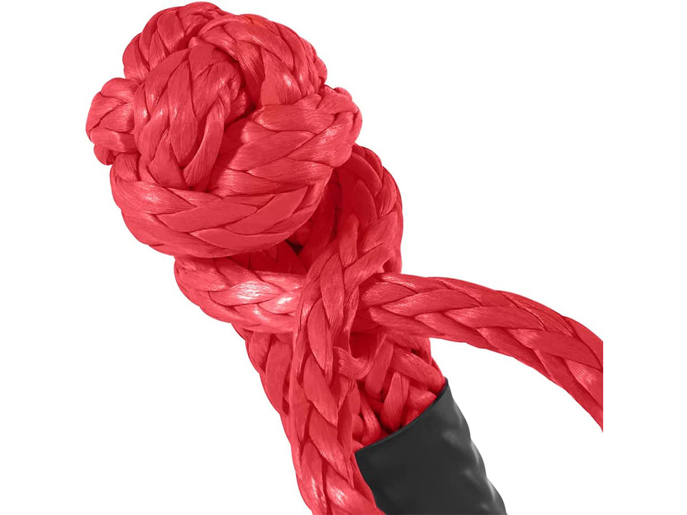 Soft Shackle Recovery Rope with Protective Sleeve