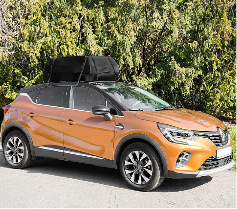 2-in-1 420D Car Roof Cargo Carrier Bag