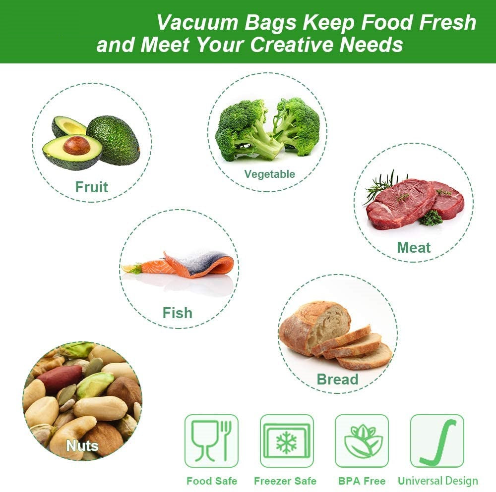 Vacuum Sealer Bags, Food Saver Bags