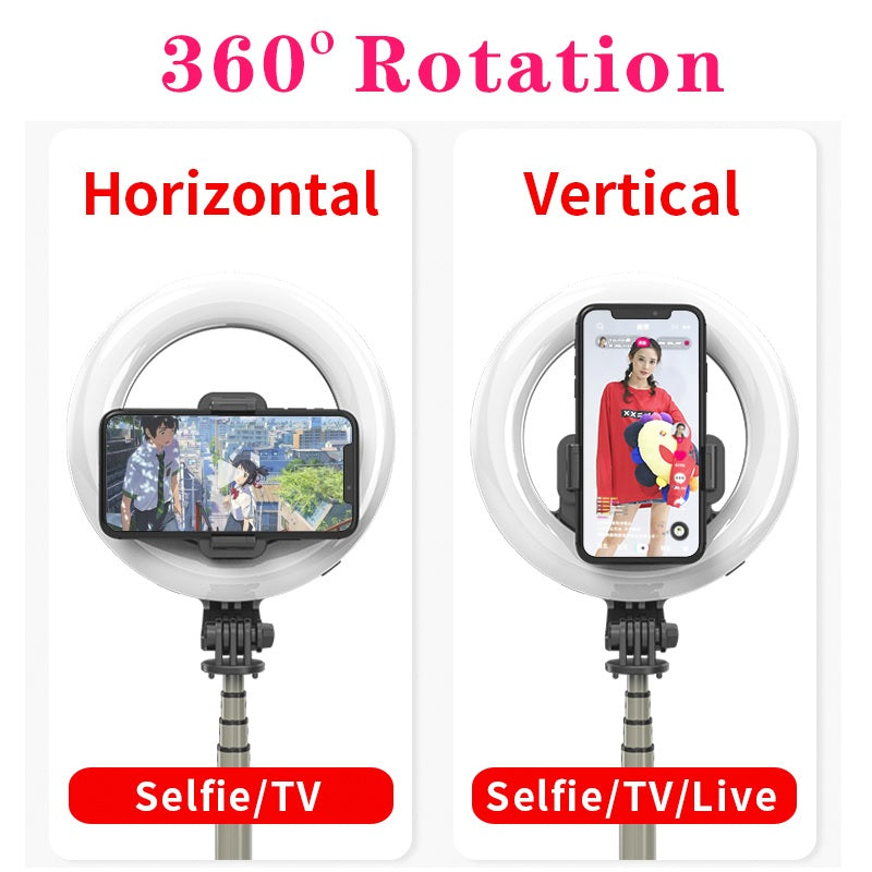 Bluetooth Selfie Stick Tripod Universal Ring Light tripod