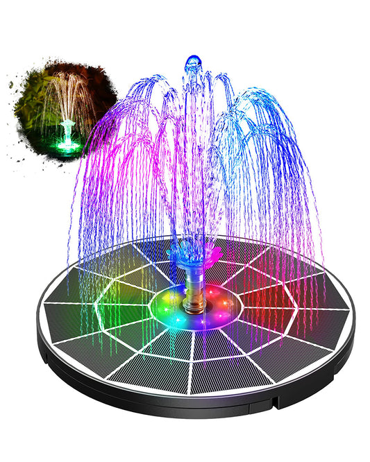 Solar Fountain Bring Serenity and Beauty to Your Garden Transform Your Garden with a Solar-Powered Water Fountain