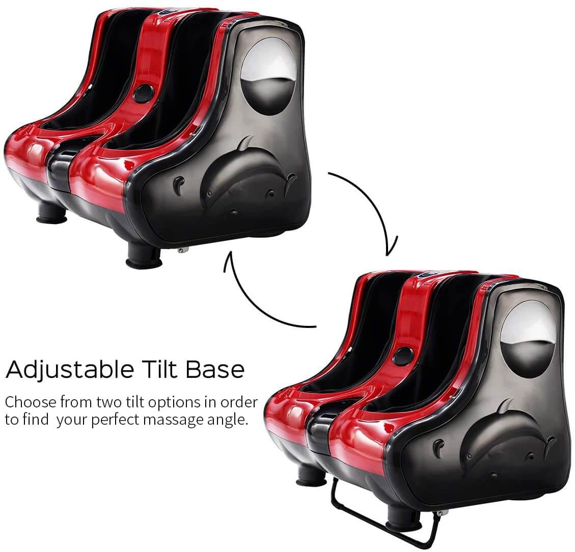 Leg Massager with Heat – Shiatsu Foot & Calf Leg Massager Machine