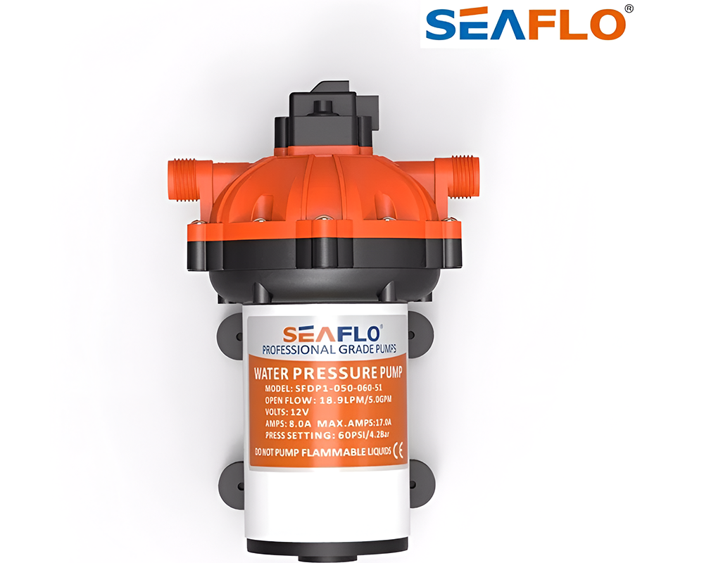 SEAFLO Water Pump - 12V SEAFLO Water Pump with 60PSI Demand Flow