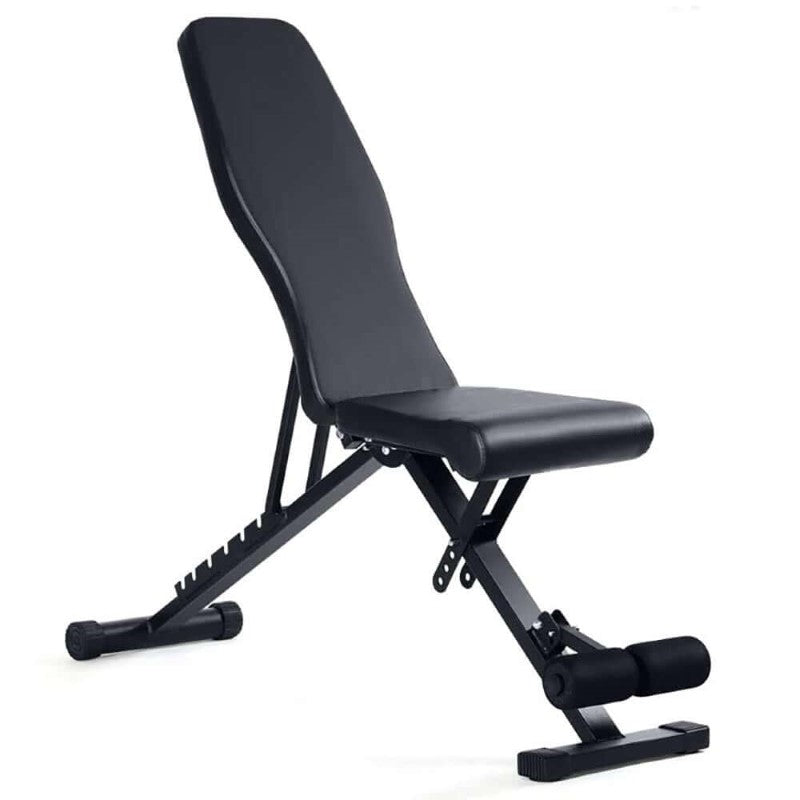 Weight Bench, Adjustable Utility Exercise Workout Bench, Foldable Full Body Incline/Flat/Decline Bench Press for Home Gym