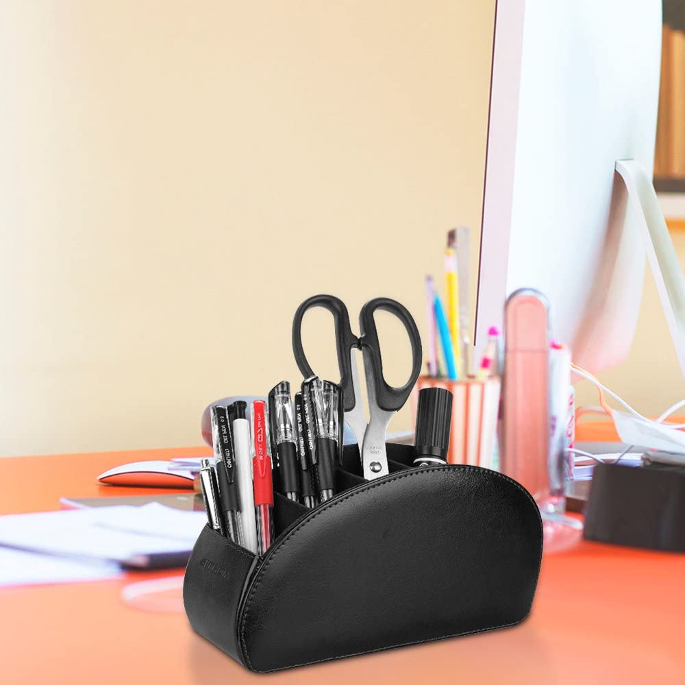 5 Compartment Remote Control Holder Desktop Storage Organiser