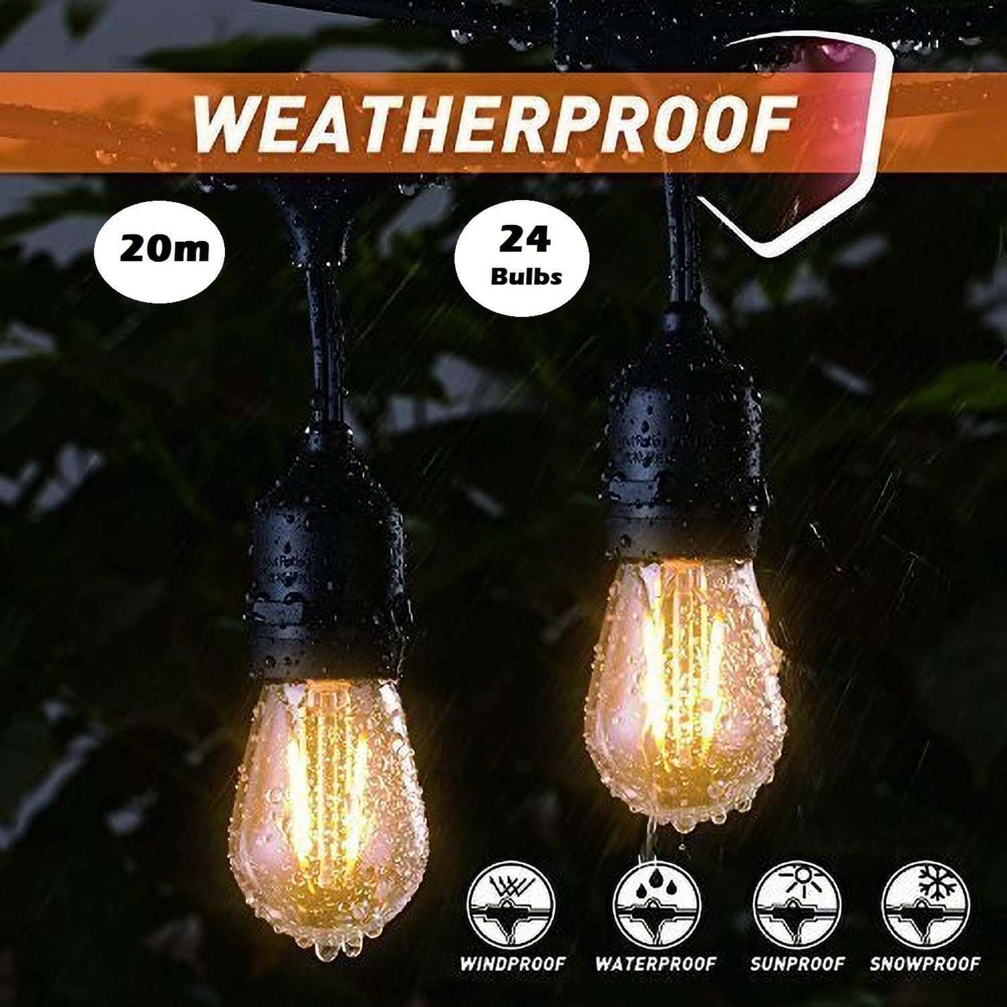Festoon Lights 10m