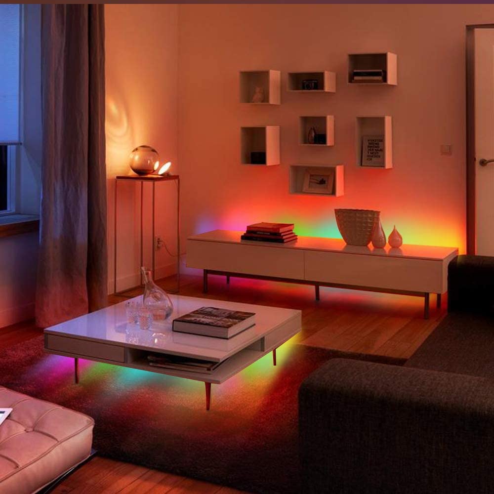 Led Strip Light Kit 5M 240Led 5050 Rgb With 44 Key Controller