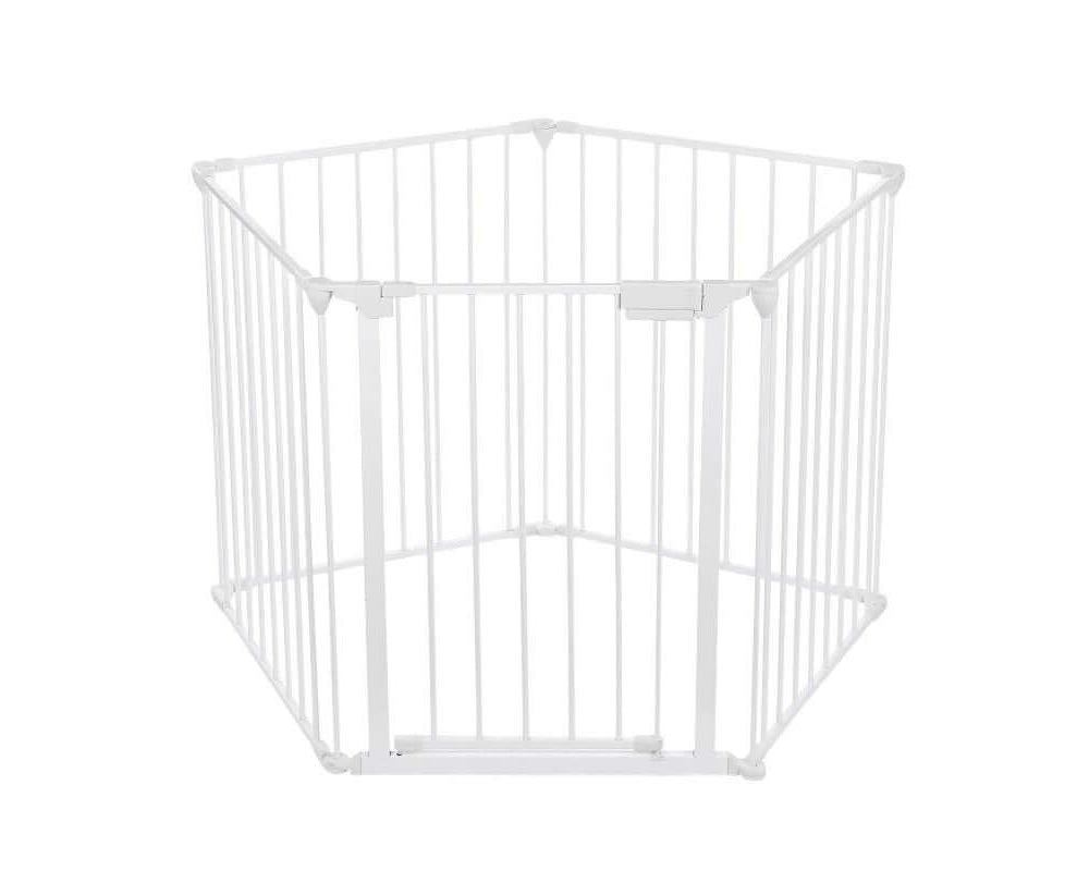 Safety Gate Playpen Fireplace Guard Gate Metal Safety Fence