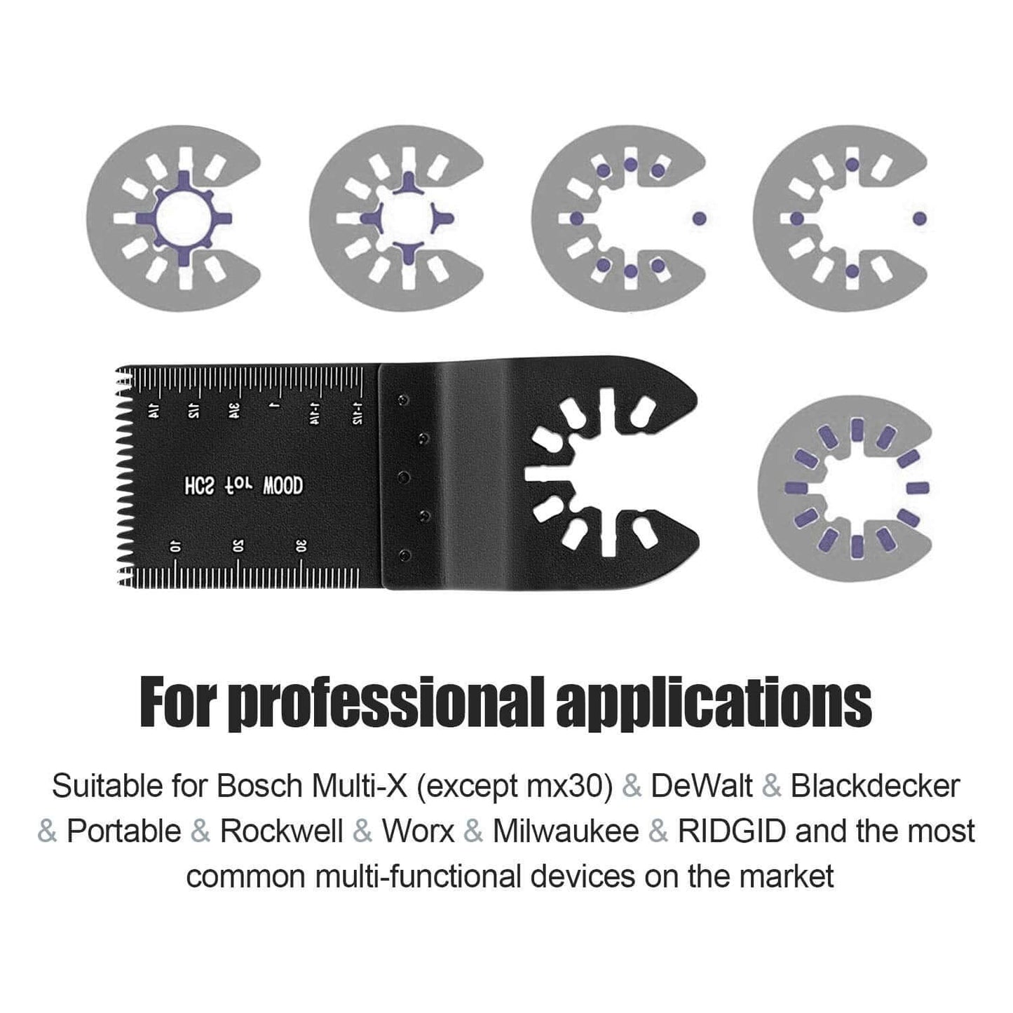 20pcs Multi Tool Oscillating Saw Blades