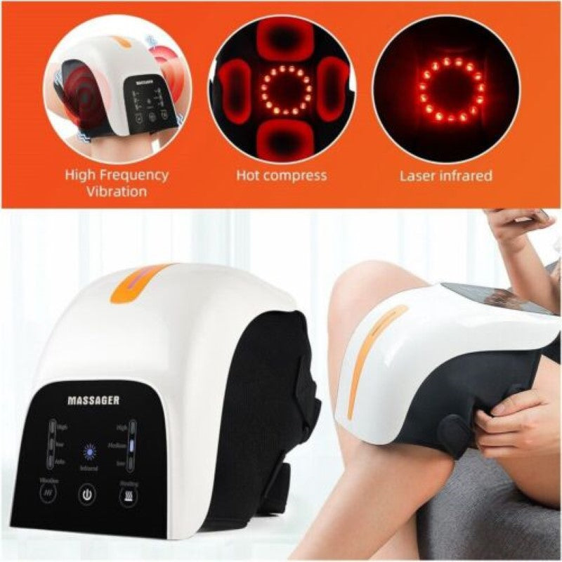 Electric Knee Joint Massager Heated Vibration Massage
