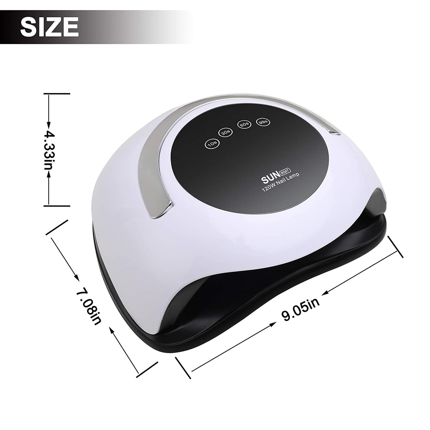 LED Light UV Nail Dryer Fast Drying GEL Nail Dryer 120W 36LED