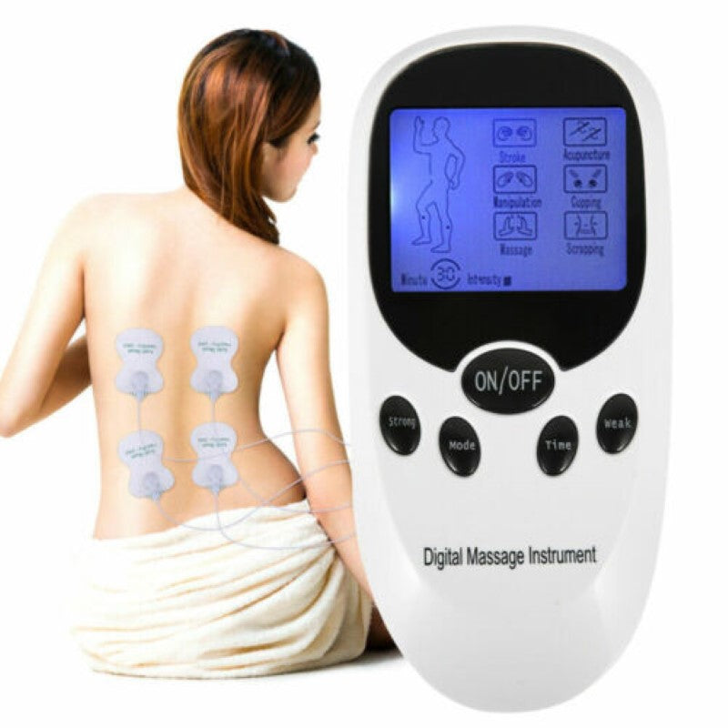 Tens Machine for Pain Relief – Multi-Mode Tens Machine with 8 Pads & USB/Battery Power