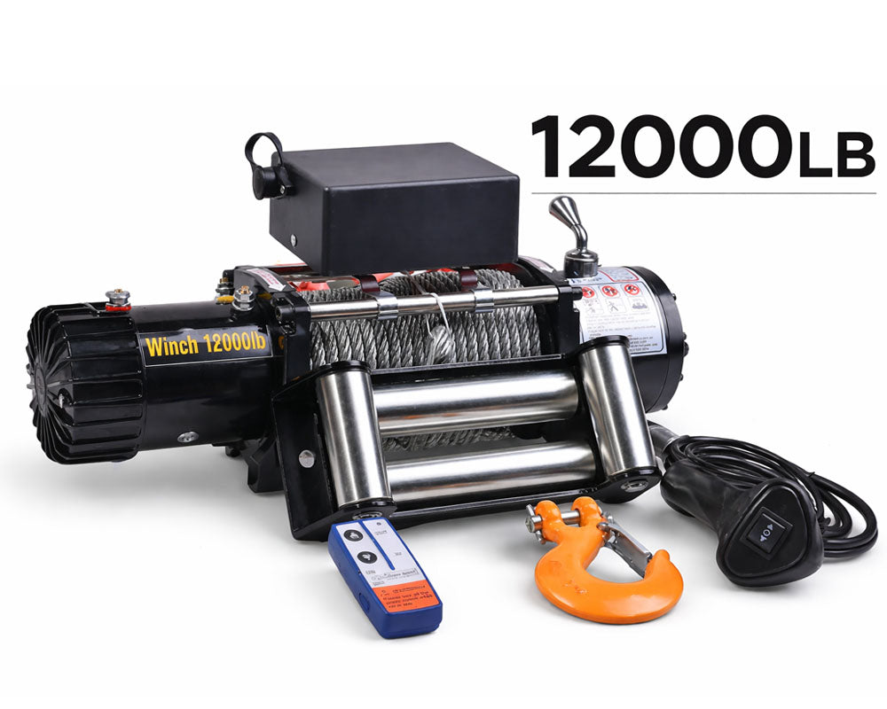 Electric Winch 12000Lb/5445kg 12V