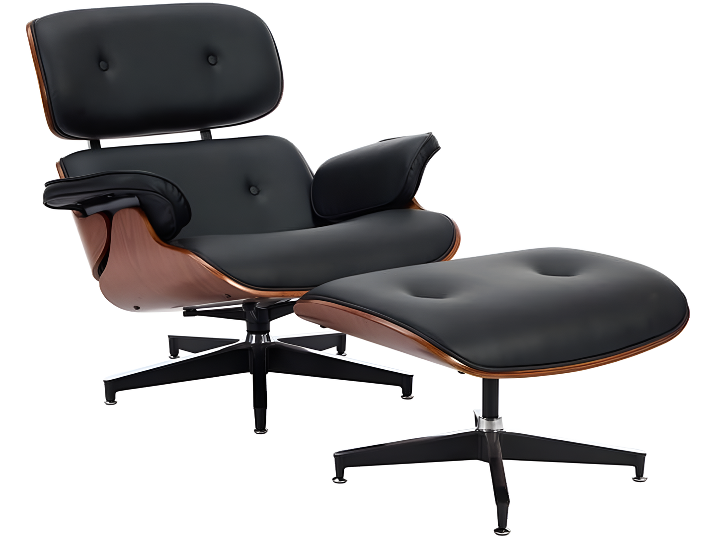 Replica Eames Chair with Ottoman