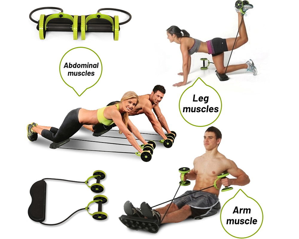 AB Roller – Double Wheel AB Roller for Abs & Full Body Workout