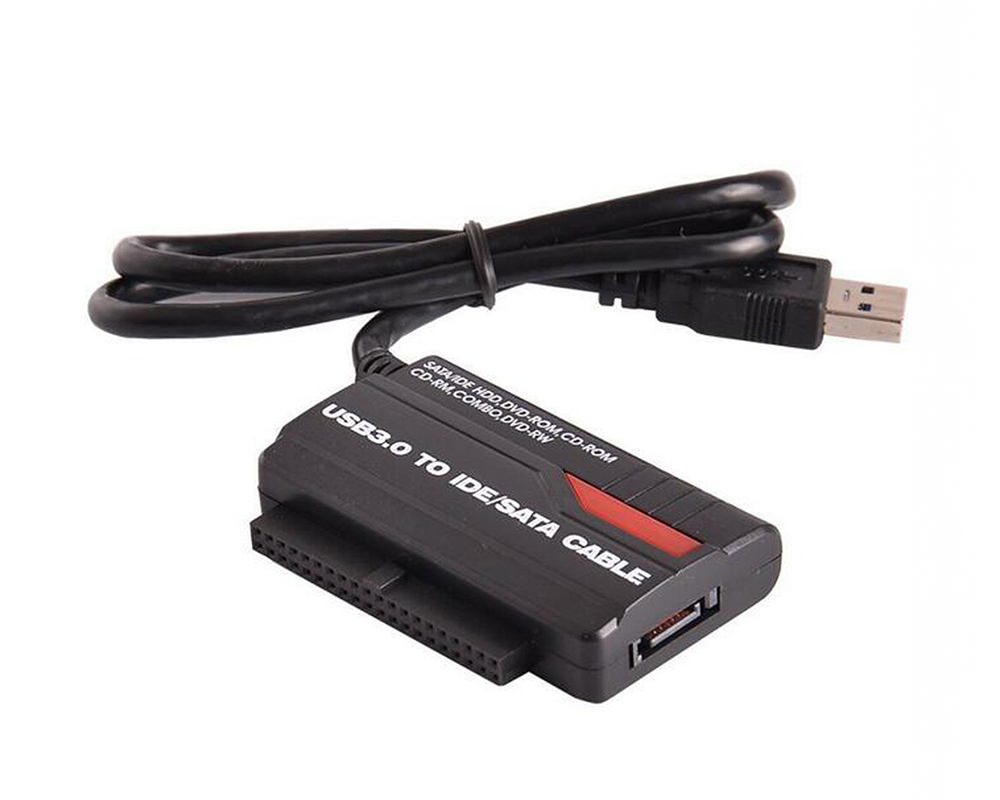 Hard Drive Converter for 2.5” & 3.5” HDD/SSD | Data Backup & Recovery Cable