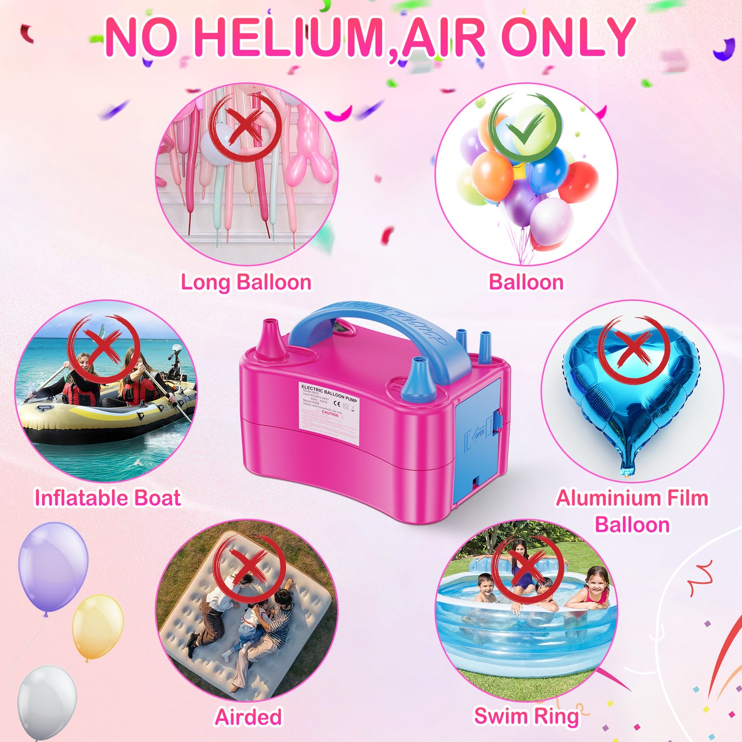 Electric Balloon Pump Air Pump
