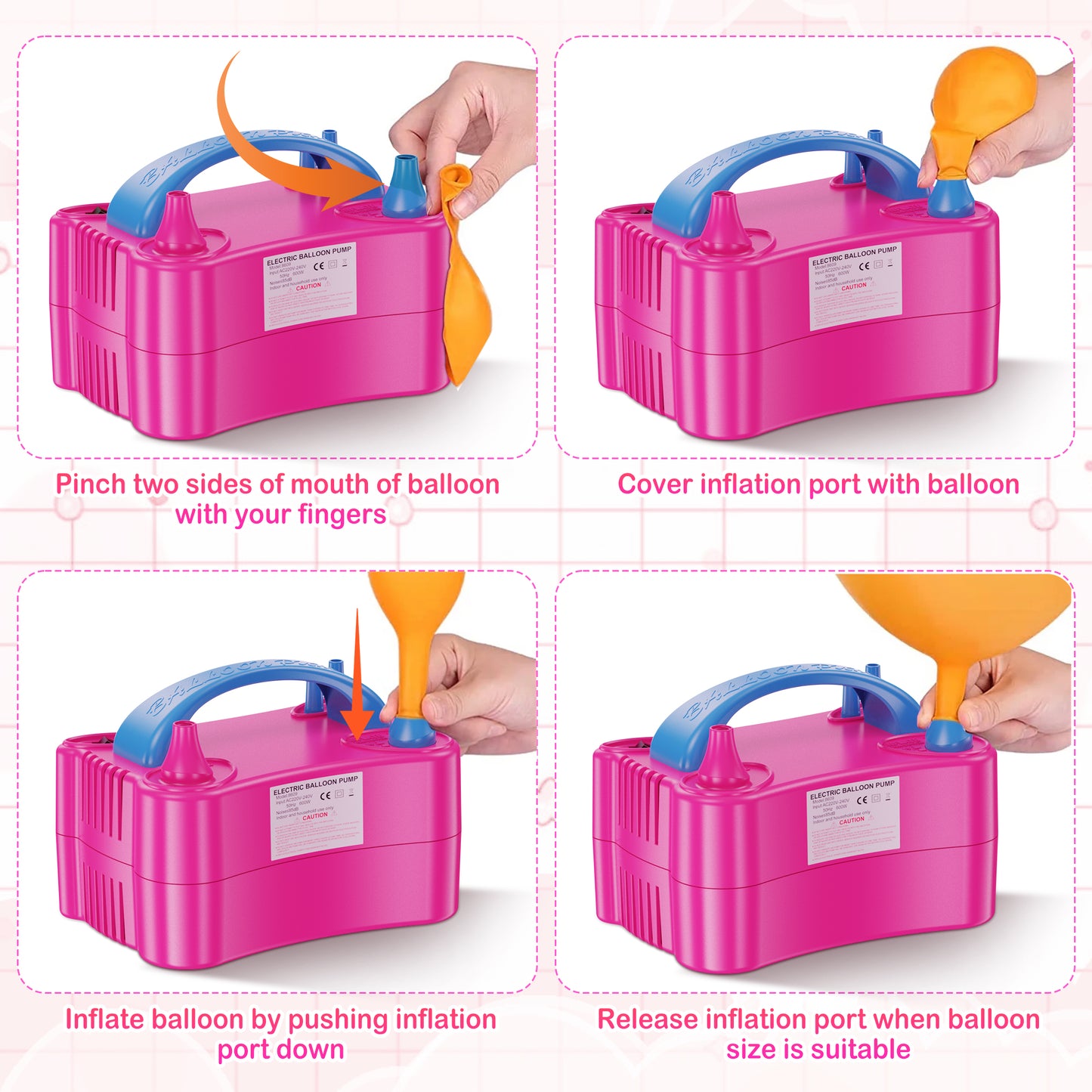 Electric Balloon Pump Air Pump