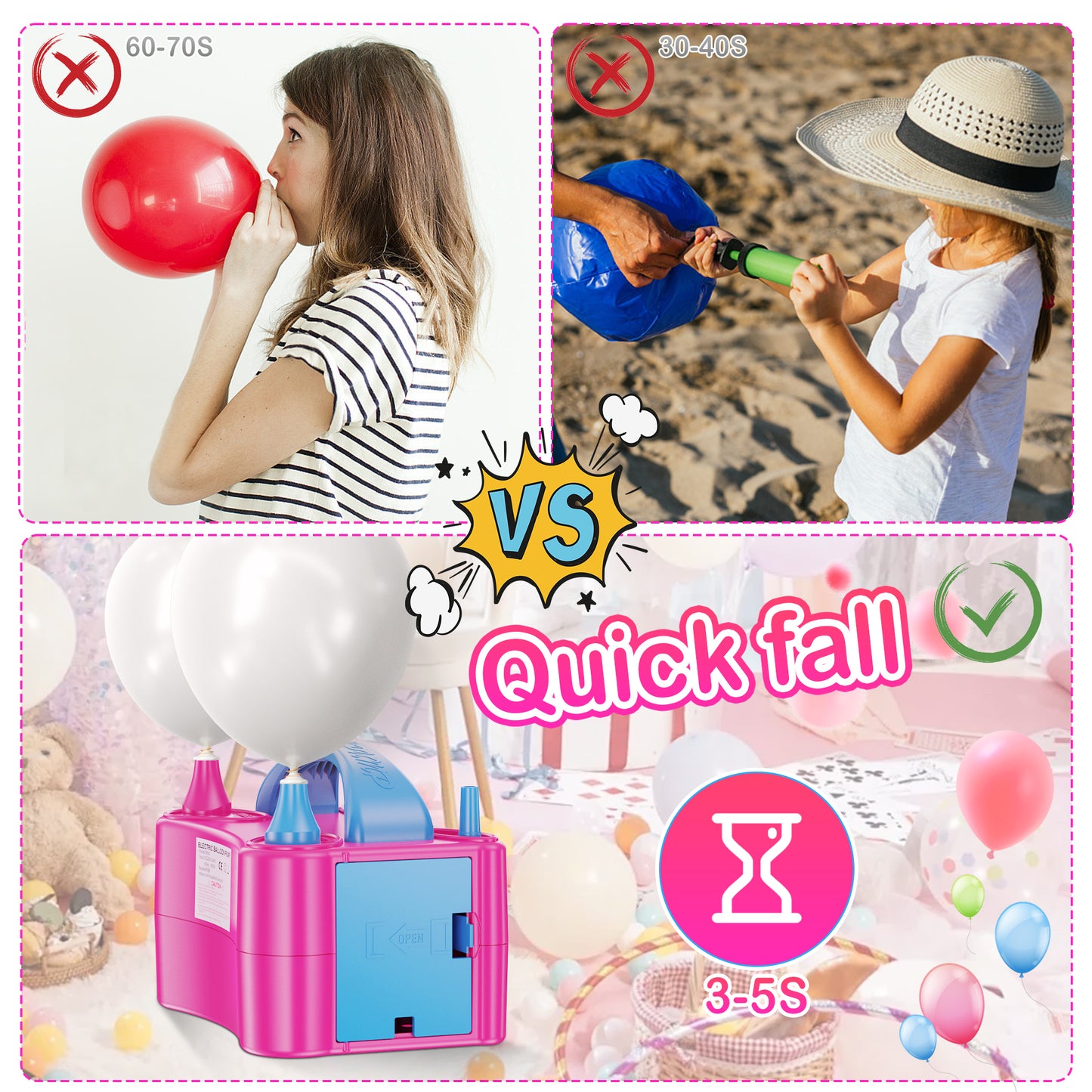 Electric Balloon Pump Air Pump