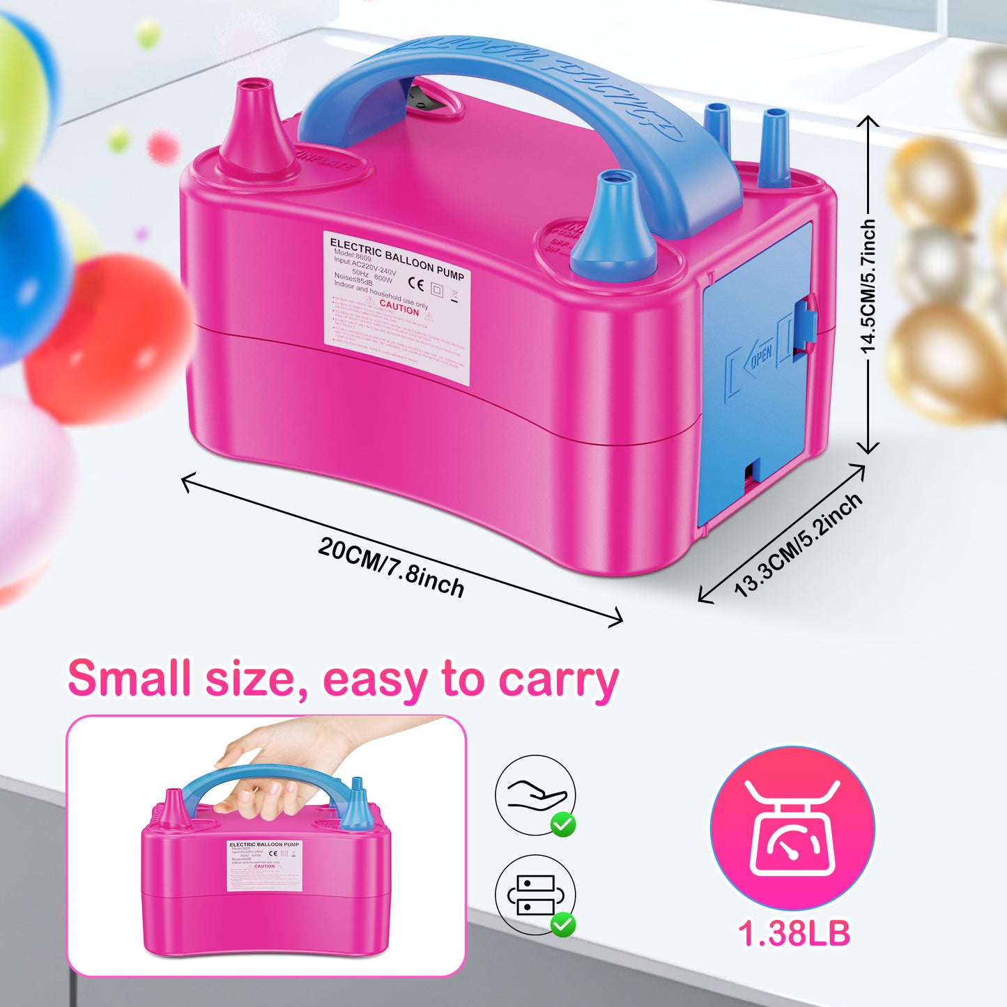 Electric Balloon Pump Air Pump