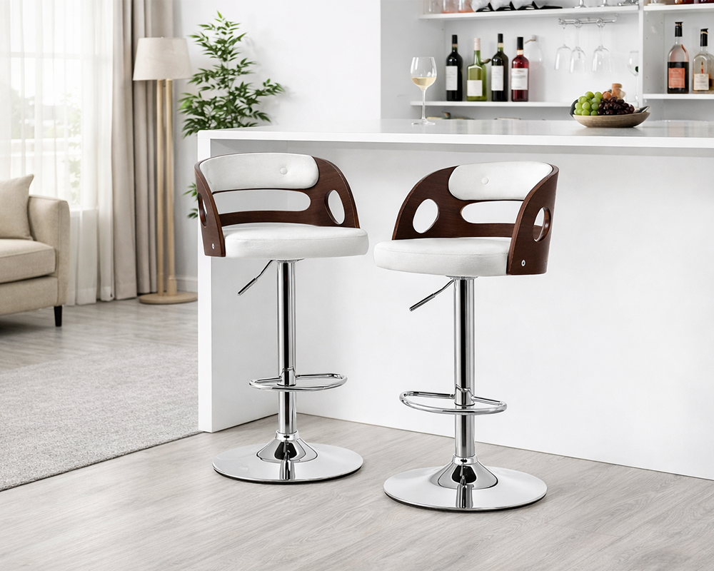 Bar Stools Adjustable Swivel Bar Stools