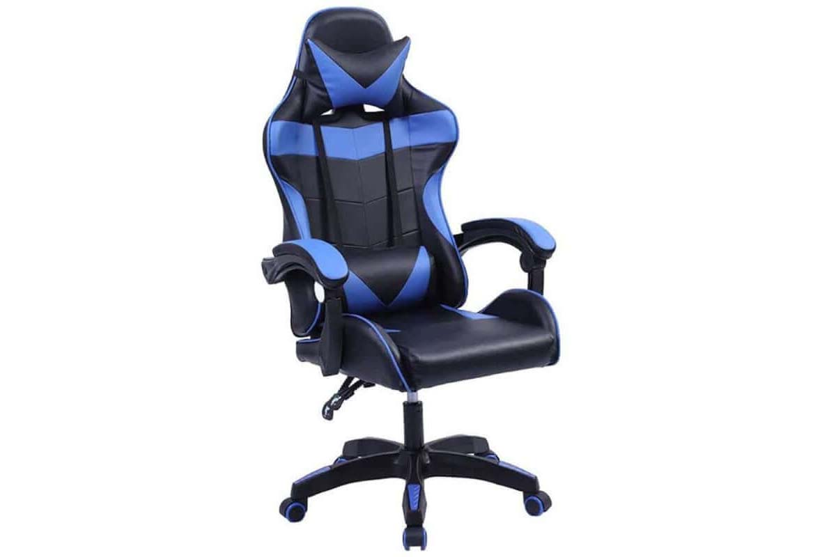 Ergonomic Gaming Chair Reclining Computer Chair with Lumbar Support and Footrest