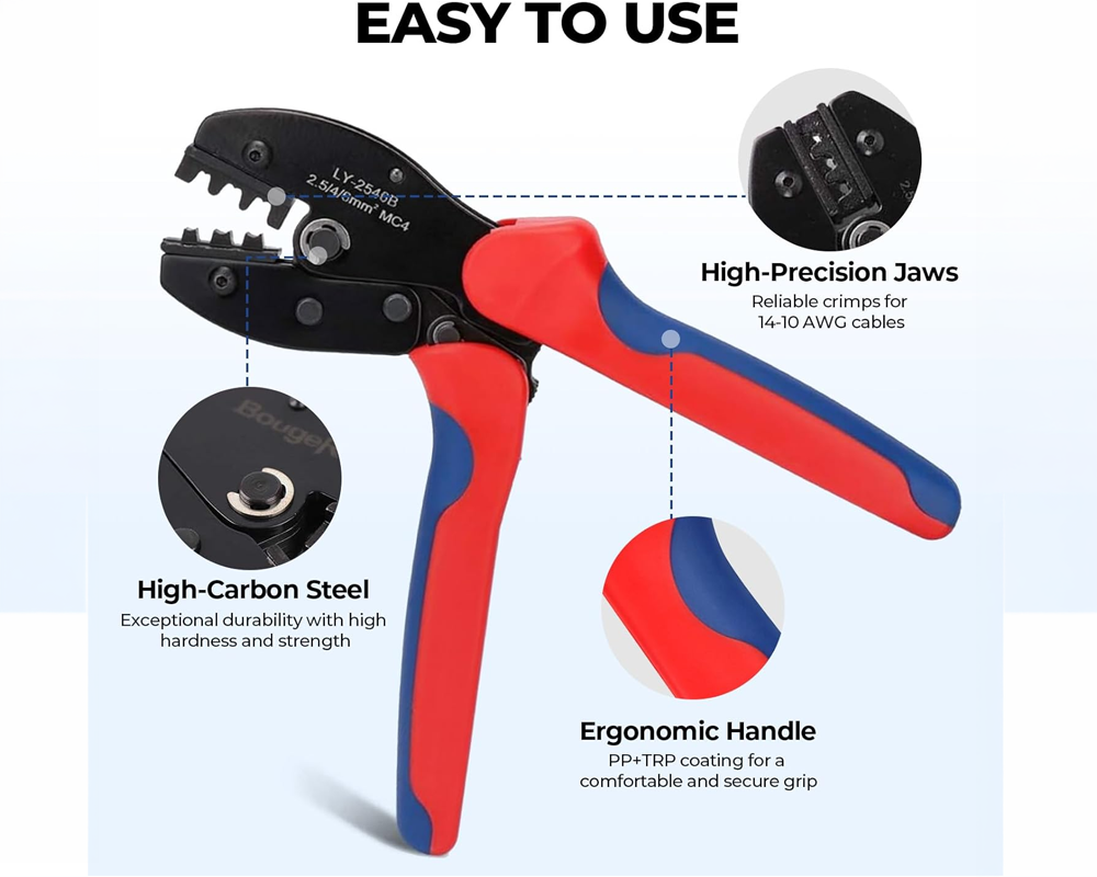 MC4 Solar Crimping Tool