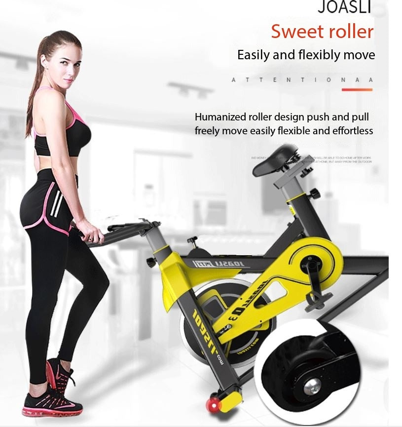 Exercise Bike for Indoor Training – Silent Belt Drive Exercise Bike with LCD Display & 150kg Capacity