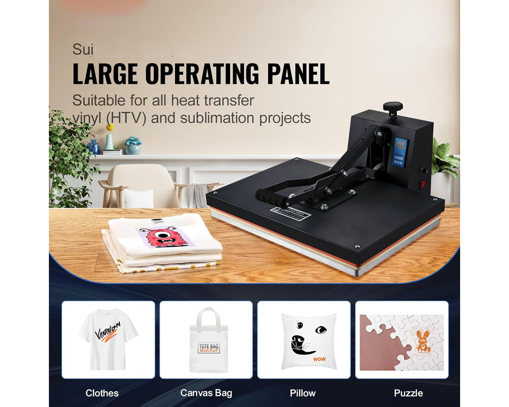 6 in 1 Heat Press Machine 1400W Heat Press Machine
