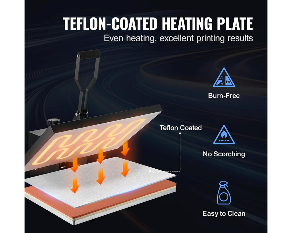 6 in 1 Heat Press Machine 1400W Heat Press Machine