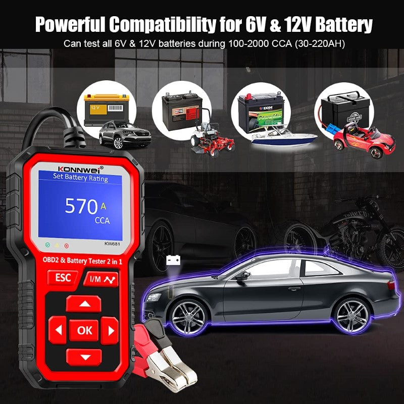 KONNWEI KW681 OBD2 Scanner