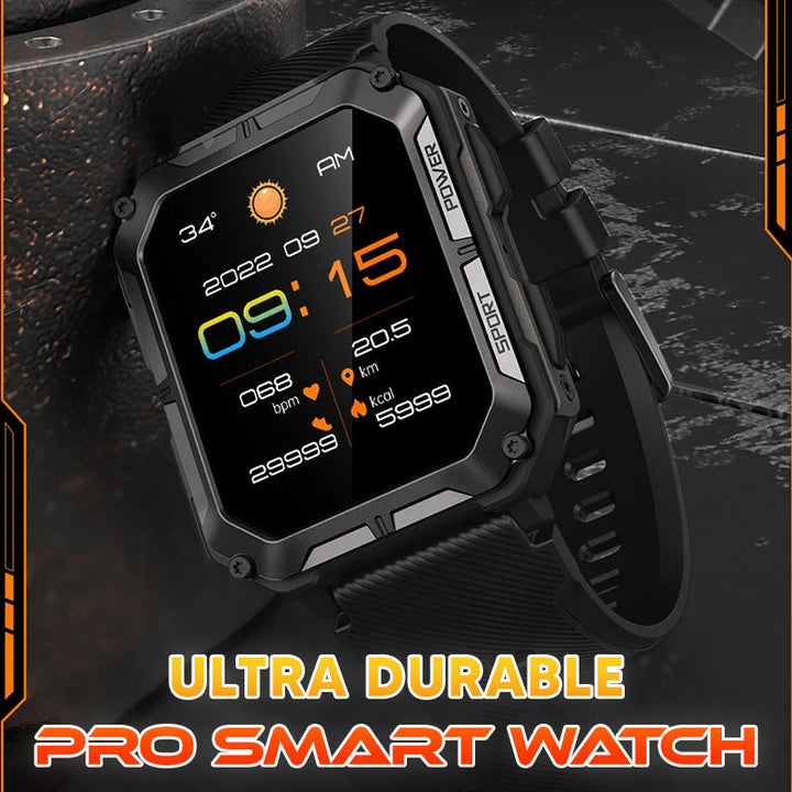 Military Smart Watch for Men – Rugged, Waterproof