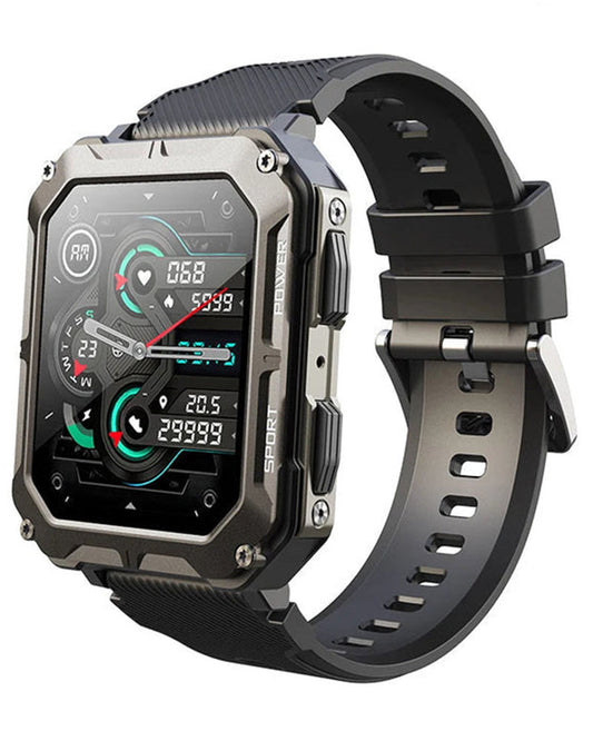 Military Smart Watch for Men – Rugged, Waterproof