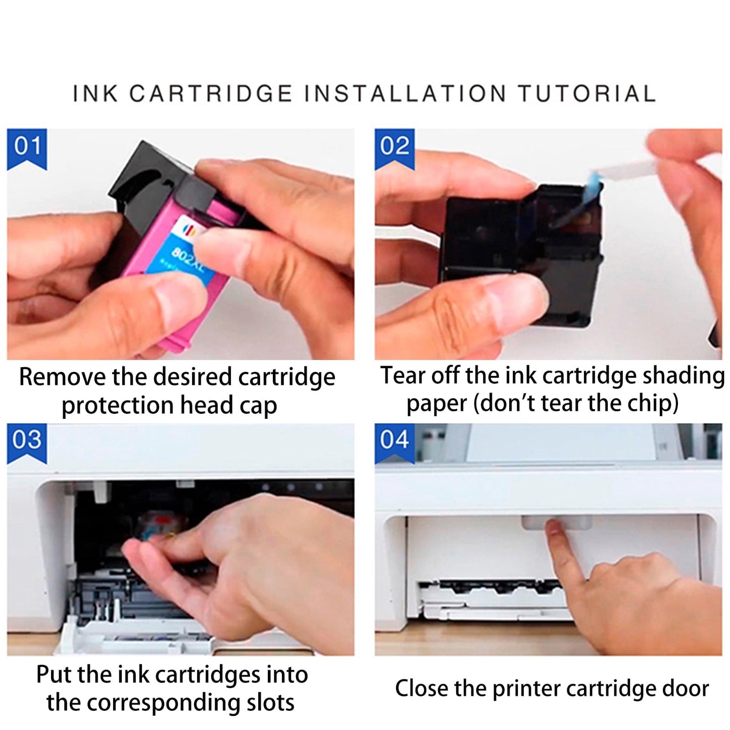 HP 63XXL Ink Cartridge Replacement, HP 63 Ink Cartridge, HP 63XXL Black Ink,