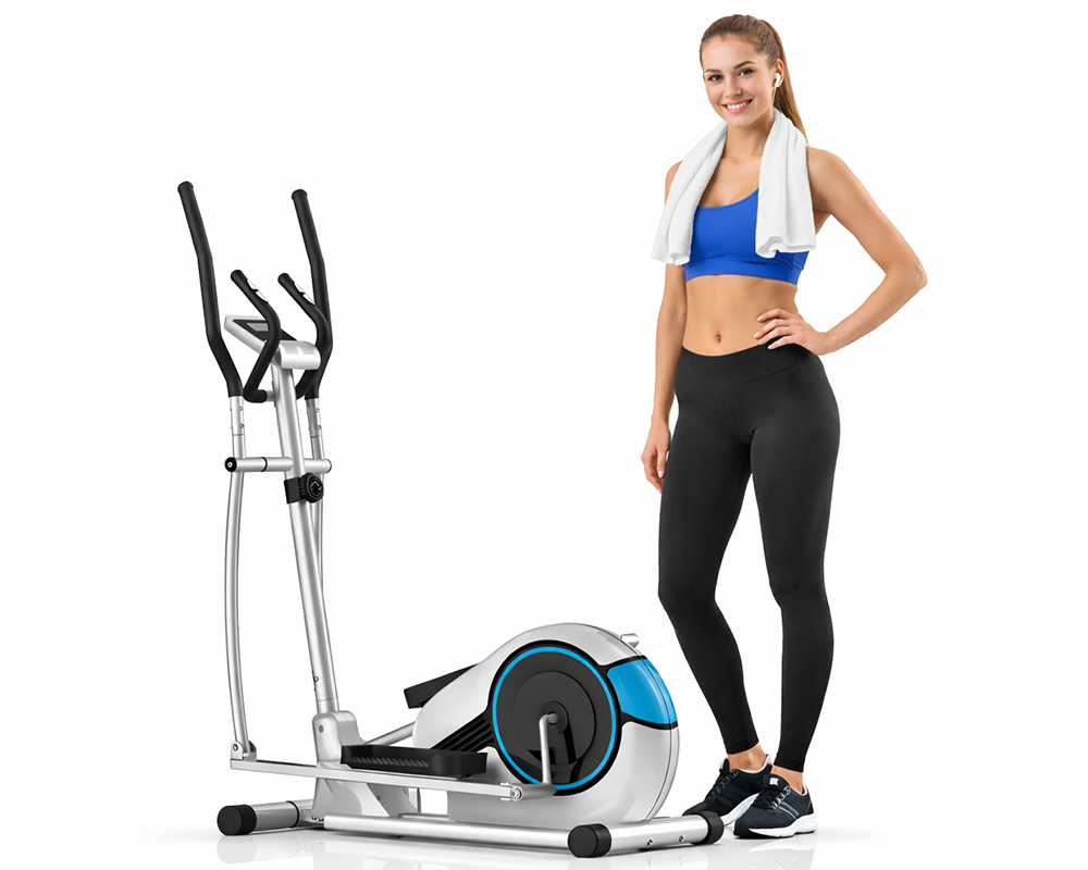 Magnetic Elliptical Exercise Bike Trainer