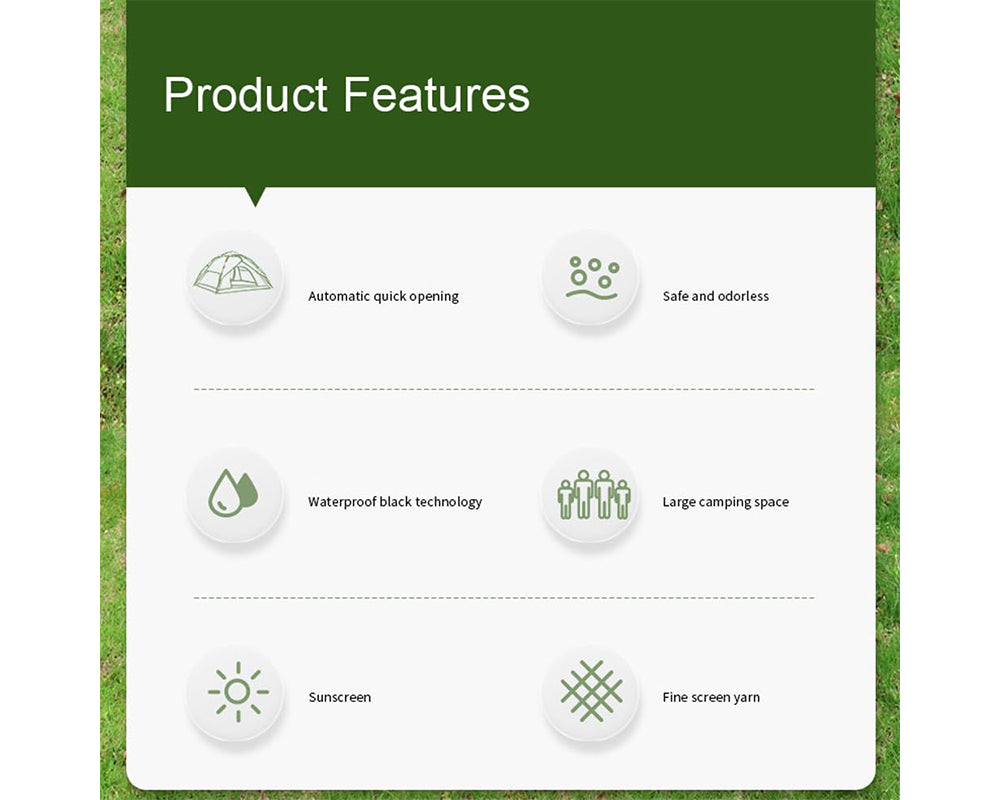 Instant Pop up tent Camping Tent
