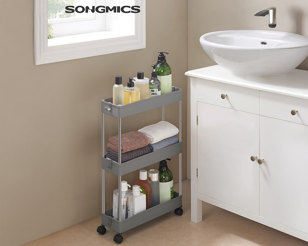 3-Tier Kitchen Storage Rack Storage Trolley