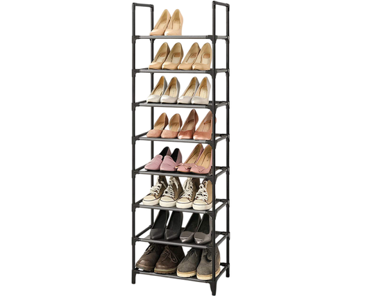 Shoe Rack 8-Tier Metal Shoe Storage Organiser