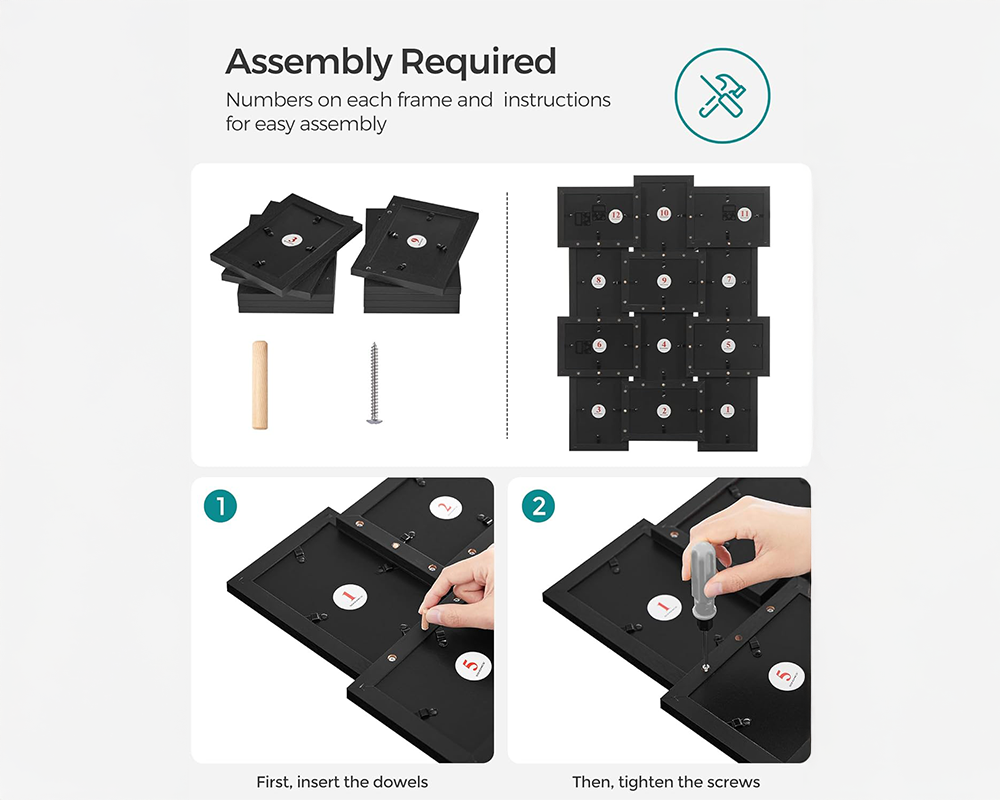 Collage Picture Frames Photo Frames Set