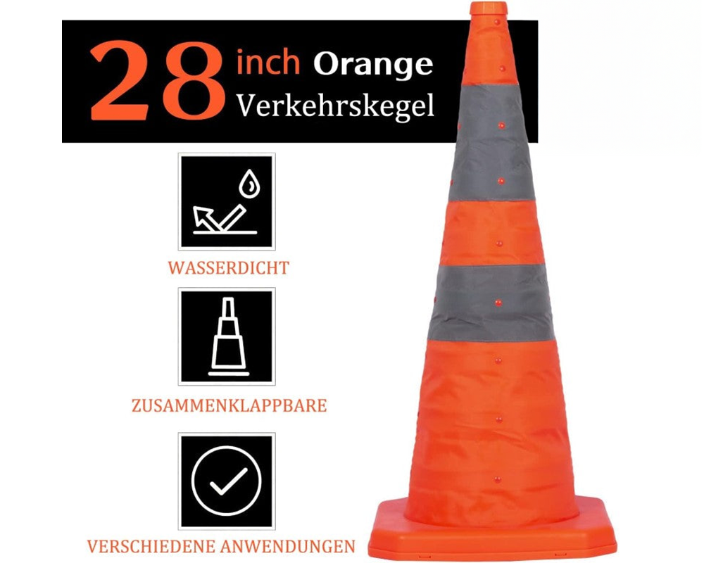 Traffic Cone Safety Cone Collapsible