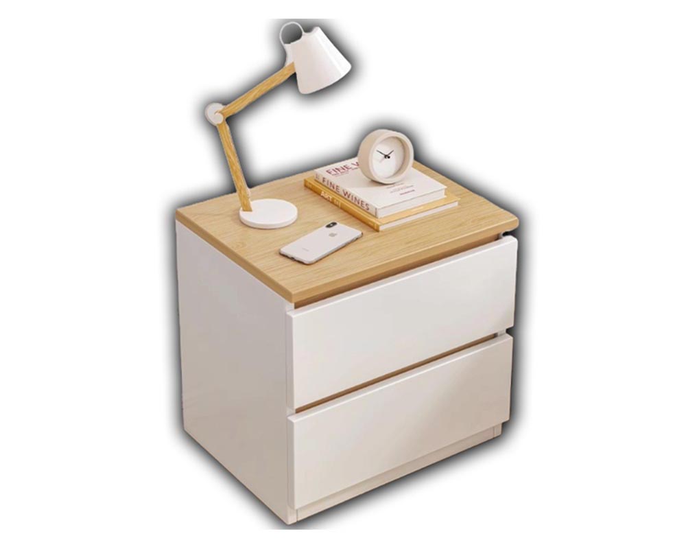 Bedside Table With drawers