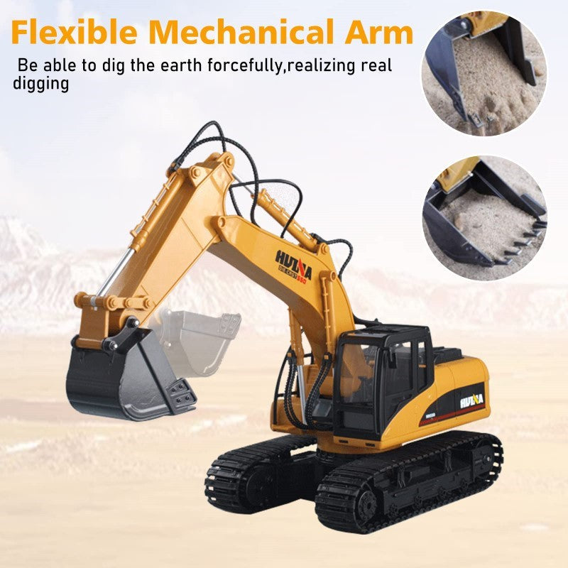 Digger Excavator Riding Toys Ride-On Car Toy Truck Toddler
