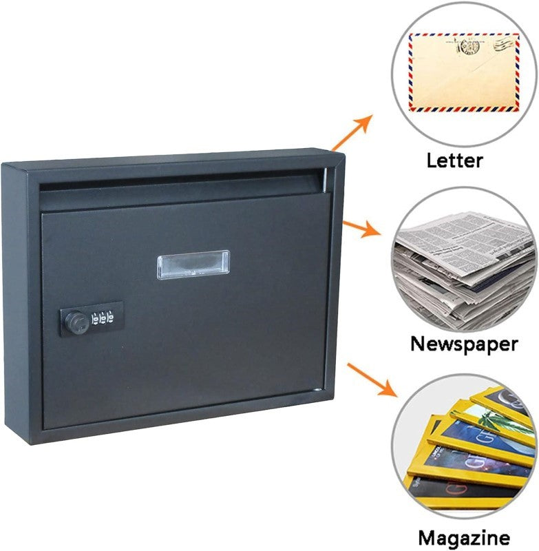 Metal Mailbox Letter Box for House