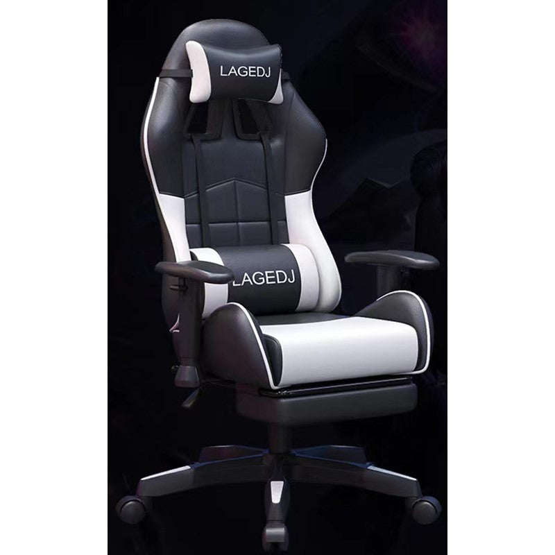 Gaming Chair with Footrest – Ergonomic Gaming Chair with High Back & Lumbar Support