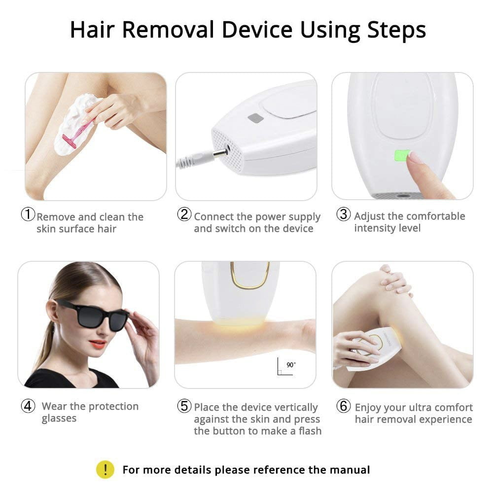 IPL Hair Removal Device 5-Gear IPL Hair Removal Device for Body