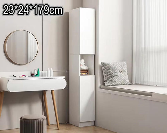 Slim 5-Tier Storage Cabinet – Waterproof Bathroom Shelf & Bookshelf for Small Spaces (NZ)