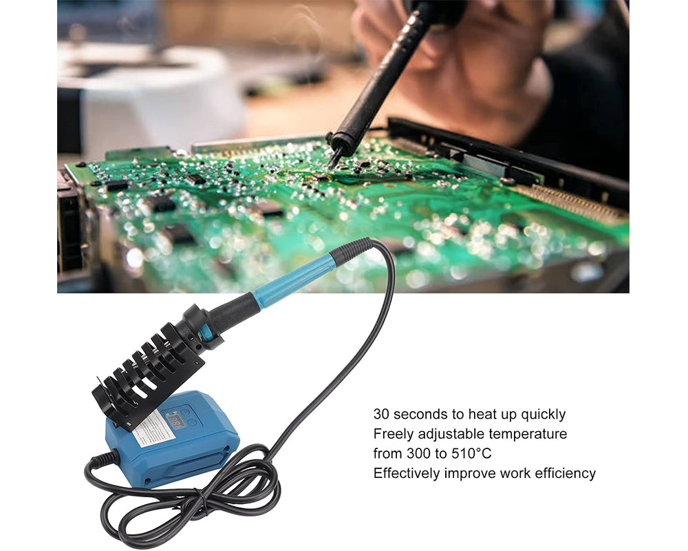 Makita 20V 60W Cordless Rechargeable Soldering Iron – Portable, Adjustable, and Efficient