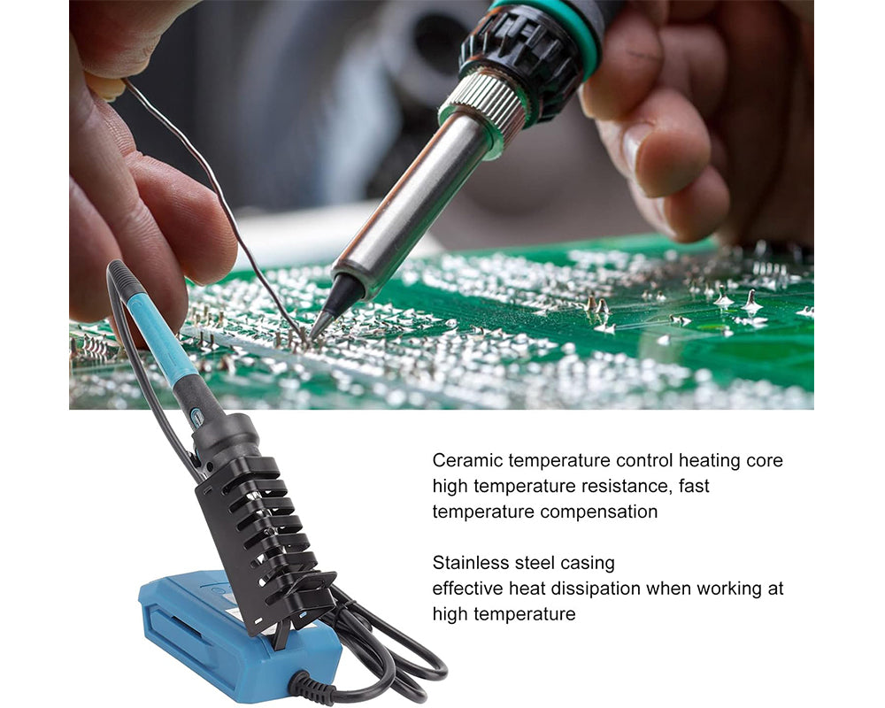Makita 20V 60W Cordless Rechargeable Soldering Iron – Portable, Adjustable, and Efficient