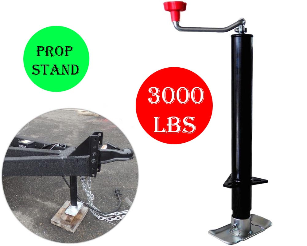 Wind Trailer Jack 3000lbs – Heavy-Duty Trailer Support for Effortless Towing