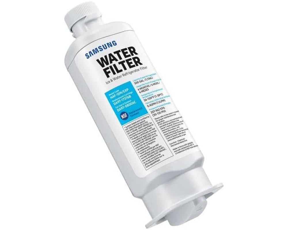 Samsung Refrigerator Water Filter Carbon Block Filtration for Clean, Clear Water